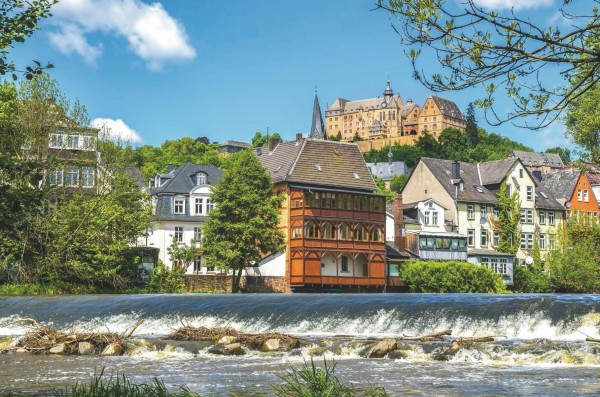 Marburg an der Lahn, stretcher 78x118 cm