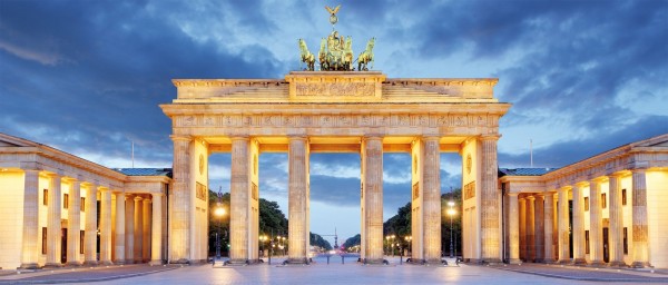 Brandenburg Gate, stretcher 60x140 cm