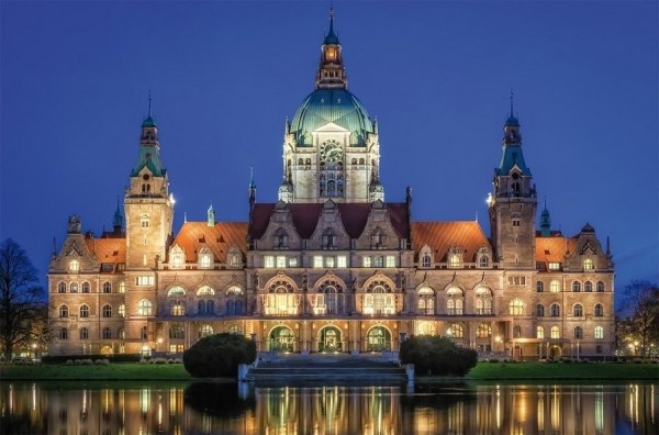 Town hall Hannover, stretcher 78x118 cm