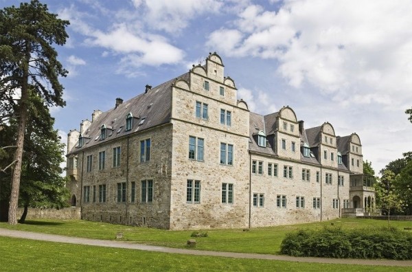 Schloss von Stadthagen, Keilrahmen 78x118 cm